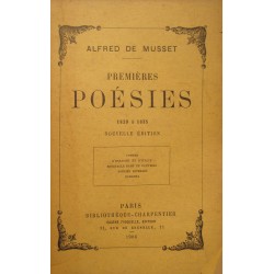 Alfred De Musset Premieres Poésies 1829 1835 Charpentier 1906 - 