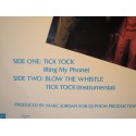 BIG MACK tick tock/blow the whistle MAXI 12" 1989 CBS VG++