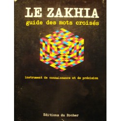 FREDERIC ZAKHIA le zakhia - guide des mots croisés et du scrabble 1973 Rocher++