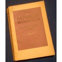 KATHERINE MANSFIELD lettres à J. Middleton Murry 1954 Stock++