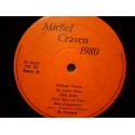 MICHEL CRAVEN message craven/un p'tit clic DÉDICACÉ LP 1980 RARE++