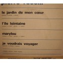 PIERRE ROSELLI jardin de mon coeur/l'il lointaine/marylou EP 7" 1970 Pathé VG++
