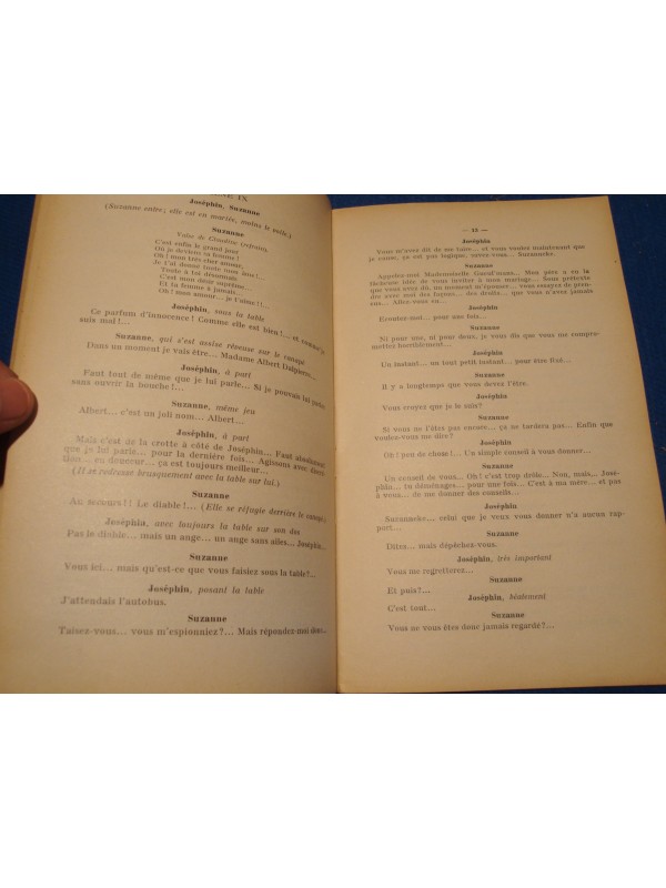 NADAUD/D'ARVAN la nuit de noces de Mam'zelle Gueul'mans 1913 JOUBERT theatre++