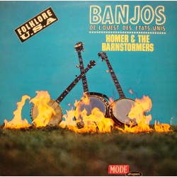HOMER AND THE BARNSTORMERS banjos de l'ouest des Etats-unis LP VG++