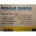 ROSALIE DUBOIS dieu soit loué/y'avait y'avait/toi mon habitude EP 7" 1962 Ricordi VG++