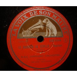 ARTURO TOSCANINI/N.B.C. ORCHESTRA barbier de seville - ouverture ROSSINI 78T VG+