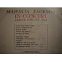 MAHALIA JACKSON in concert - Easter Sunday 1967 live LP CBS were you there VG+