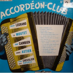 ACCORDÉON-CLUB N°9 legrand/moutet/astier/cambien/chevalier LP Ducretet VG+