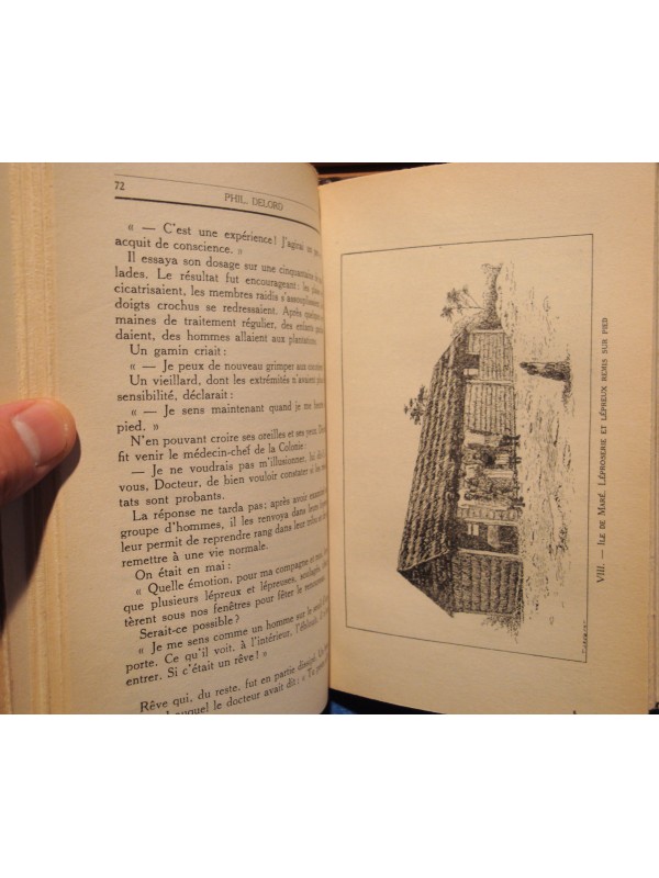 ERNEST CHRISTEN Phil Delord - au secours des lepreux 1950 LABOR ET FIDES++