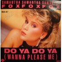SAMANTHA FOX do ya do ya - wanna please me/drop me a line MAXI 12" 1986 VG++