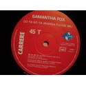 SAMANTHA FOX do ya do ya - wanna please me/drop me a line MAXI 12" 1986 VG++