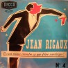 JEAN RIGAUX 4 il vaut mieux entendre çà que d'être sourdingue EP Decca VG++ JEAN RIGAUX 4 il vaut mieux entendre çà que d'être sourdingue EP Decca VG++