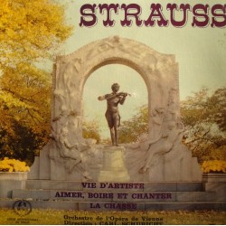 CARL SCHURICHT/VIENNE vie d'artiste/la chasse STRAUSS EP 7" VG++