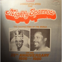 MIGHTY SPARROW the calypso king of the world 2LP'S 1979 London Bridge EX++