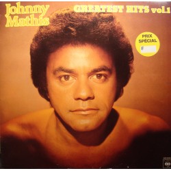 JOHNNY MATHIS greatest hits 1 LP 1980 CBS that old black magic/deep purple EX++