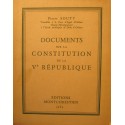 PIERRE SOUTY documents sur la constitution de la Ve republique 1964 Montchrestien++