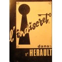 L'INDISCRET dans l'Herault 1978 Montpellier - Cap d'agde - Tourisme RARE++