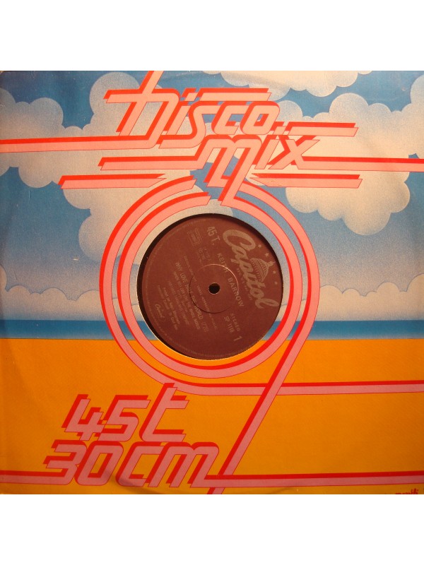 KEITH BARROW why love half the world/in the light MAXI 12" Promo 1980 Capitol VG++
