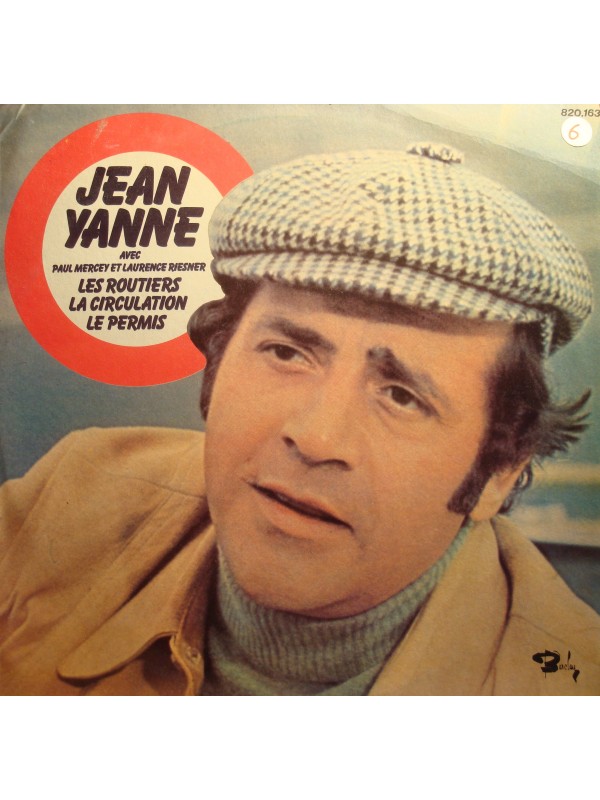 JEAN YANNE les routiers/circulation/le permis MERCEY/RIESNER LP Barclay EX++