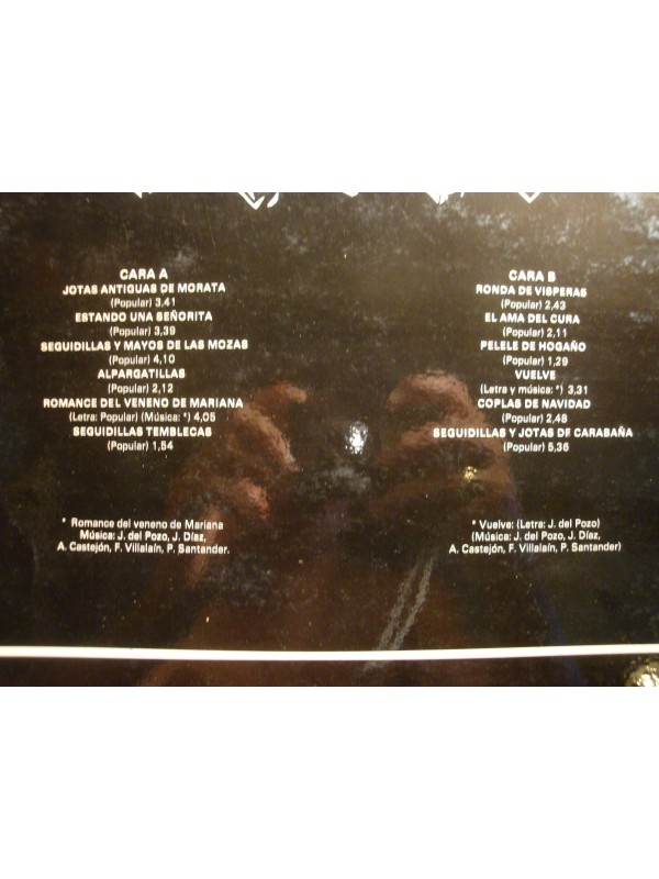 CAMPINA musica popular tradicional LP Veintiuno - Ronda de visperas VG++