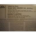 JAKUB JAN RYBA ceska mse vanocni/rosmily slavicku LP 1967 Supraphon EX++
