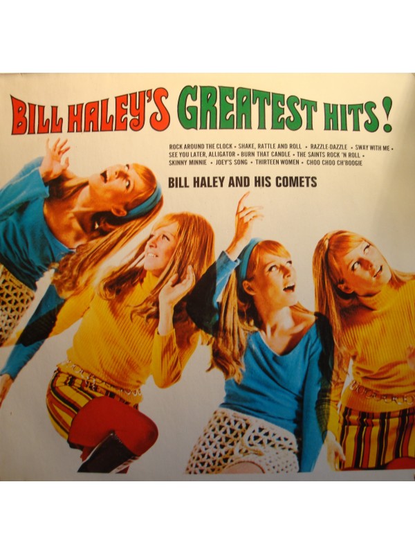 BILL HALEY greatest hits LP MCA rock around the clock/skinny minnie EX++