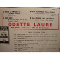 ODETTE LAURE madame pilou EP 7" 1965 Trianon - moi j'tricote/ma mie VG++