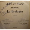 JULES ET MARIE la bretagne - marche de cadoudal/bal de jugon DÉDICACÉ EP 7" VG++ JULES ET MARIE la bretagne - marche de cadoudal/bal de jugon DÉDICACÉ EP 7" VG++