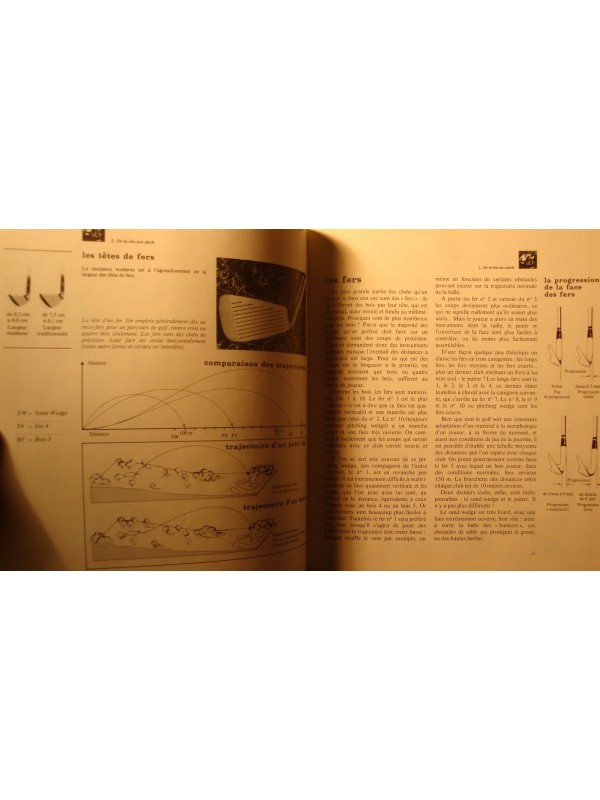 LAFAURIE/PASCASSIO le golf - connaissance et technique 1987 Denoel RARE++