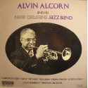 ALVIN ALCORN and his NEW ORLEANS JAZZ BAND panama/danny boy LP New Orleans VG++