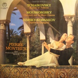 PIERRE MONTEUX/HAMBOURG romeo et juliette/capriccio TCHAIKOVSKY/RIMSKY LP VG++