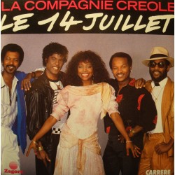 LA COMPAGNIE CREOLE le 14 juillet/la vie entre deux valises SP 7" 1989 Zagora VG++