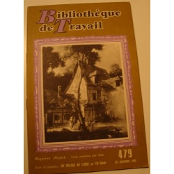 BIBLIOTHEQUE DE TRAVAIL 479 un village de l'oise - décembre 1960 RARE++
