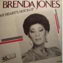 BRENDA JONES my heart's not in it/instrumental MAXI 12" 1982 Atoll VG++