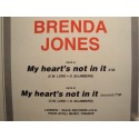 BRENDA JONES my heart's not in it/instrumental MAXI 12" 1982 Atoll VG++