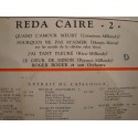 REDA CAIRE quand l'amour meurt/j'ai tant pleuré EP 7" 1957 Polydor VG++