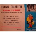 ROBERT LAROSE/JACQUES TOULON festival champetre EP 7" Festival VG++