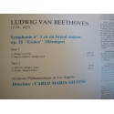 CARLO MAIA GIULINI symphonie 3 eroica BEETHOVEN LP 1979 Deutsche Grammophon VG++  