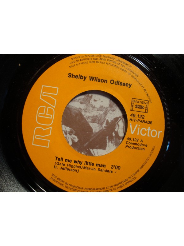 SHELBY WILSON ODISSEY tell me why little man/ok, ok it's all right SP 1971 RCA VG++