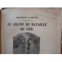 CHANOINE S. COUBÉ du champ de bataille au ciel SIGNÉ 1917 Gigord RARE++
