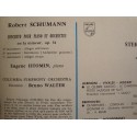 ISTOMIN/WALTER/COLUMBIA SYMPHONY concerto pr piano SCHUMANN LP25cm VG++
