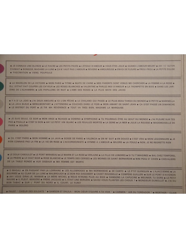 PANORAMA DE LA CHANSON FRANÇAISE années folles/noires/films 10LP's Box VG++