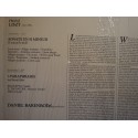 DANIEL BARENBOIM sonate en si mineur/3 paraphrases LISZT LP 1988 Erato NM++