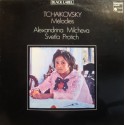 ALEXANDRINA MILCHEVA/SVELTA PROTICH mélodies TCHAIKOVSKY LP 1984 Harmonia mundi VG++