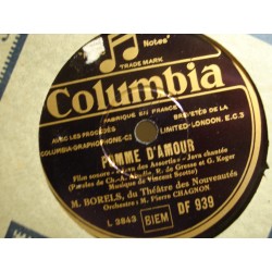 M. BORELS pomme d'amour BO Java des assortis PIERRE CHAGNON 78T Columbia VG++