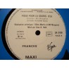 FRANCES piège pour la souris/frances en prison MAXI 12" PROMO 1987 VIRGIN EX++ FRANCES piège pour la souris/frances en prison MAXI 12" PROMO 1987 VIRGIN EX++