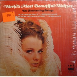 THE FASCINATING STRINGS world's most beautiful waltzes LP Crown USA VG++