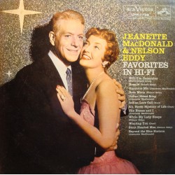 JEANETTE MACDONALD/NELSON EDDY favorites in hi-fi LP rca LPM-1738 VG++