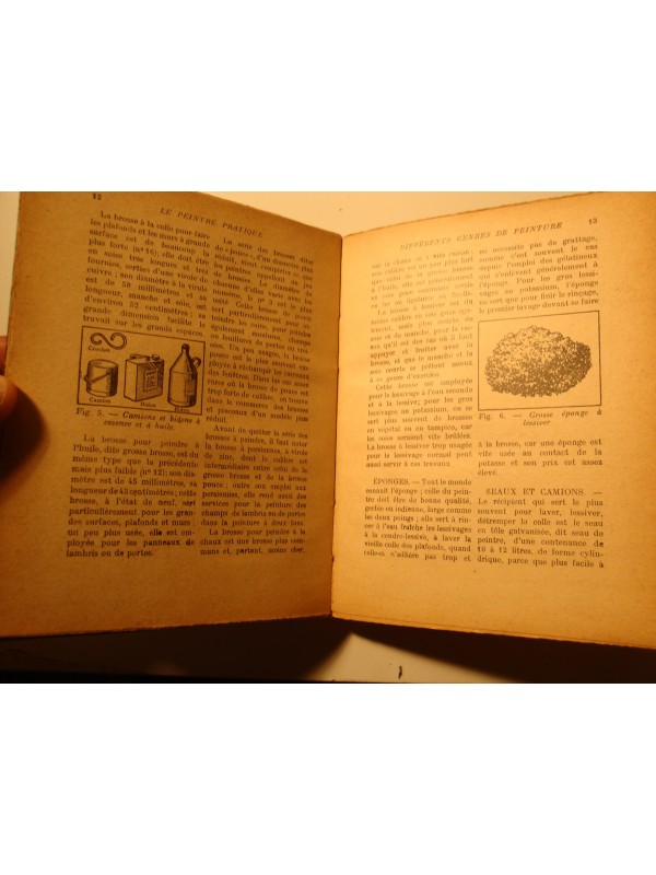 G. GOSSELIN ET PANEL le peintre pratique 1928 Hachette - apprets/collage papier++