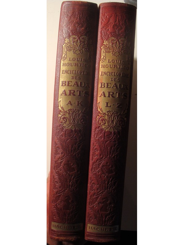 LOUIS HOURTICQ encyclopédie des beaux-arts OMNIUM 1925 Hachette - architecture EX++